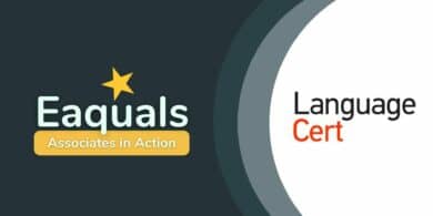banner with Eaquals Associate member - LanguageCert